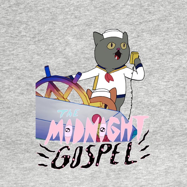 The Midnight Gospel Ship of Cats by Diversions pop culture designs